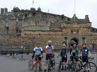 Sheffield to Edinburgh all by pedal power